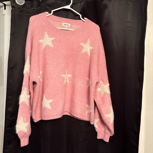 Adora knit sweater oversized star patterned - Picture 6 of 14